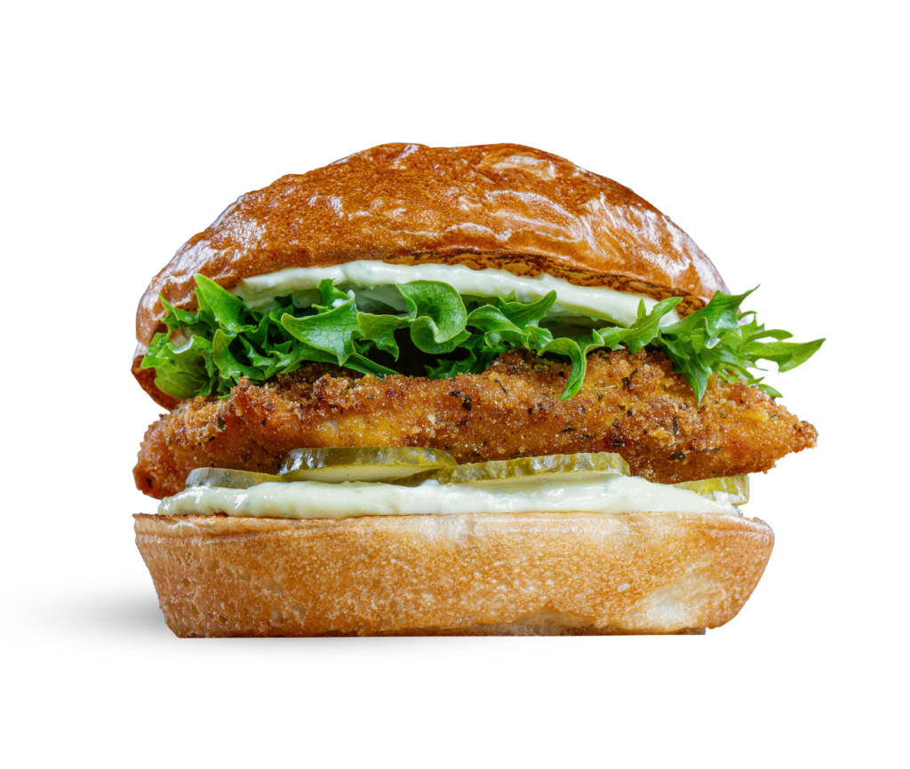 Chicken Aioli burger